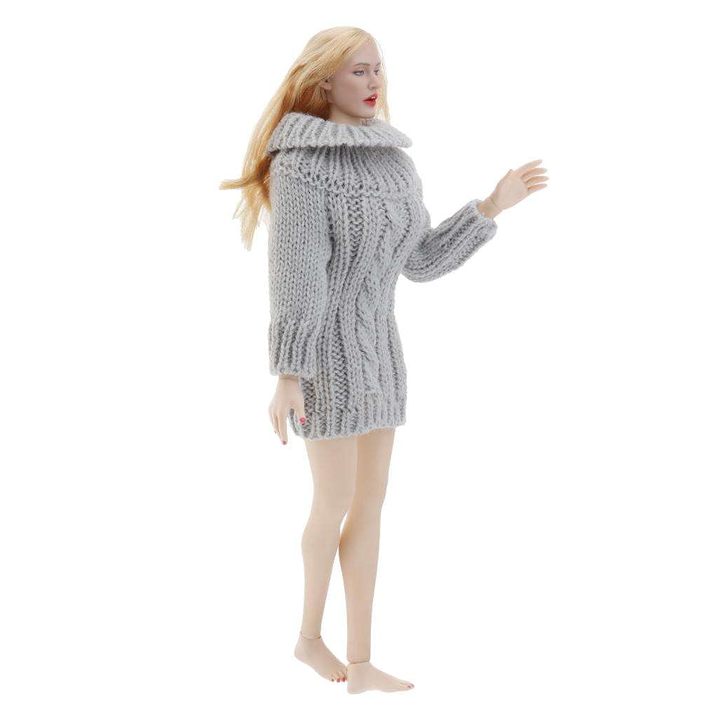 Amazon | yotijar 1/6 女性フィギュア服 ニットセーター ドール