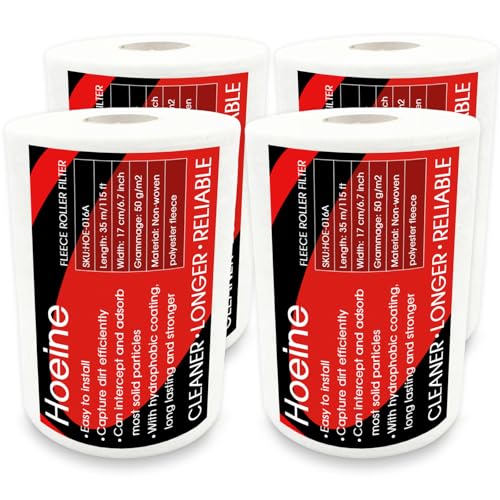 Hoeine Replacement Fleece 4 Pack for Red Sea 1200