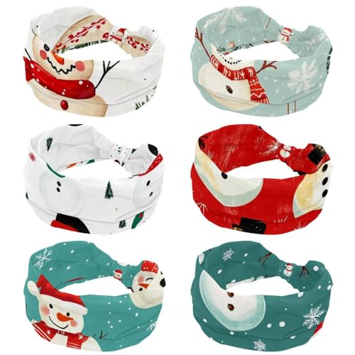 Bandeaux antidérapants femme Merry Christmas de Noël pour sport et maquillage