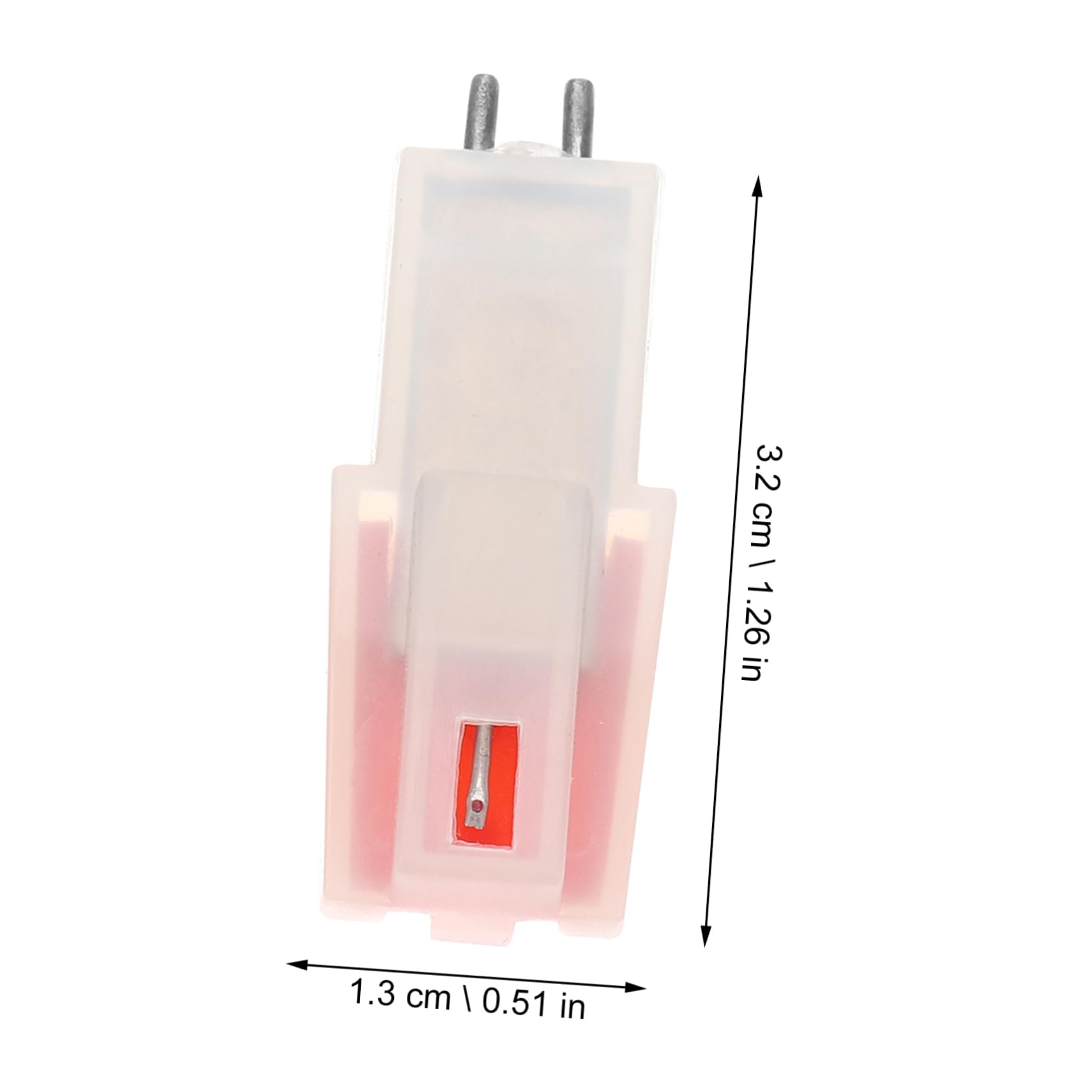 ibasenice 3pièces Stylus De Remplacement Pour Tourne-disque Aiguille Magnétique Pour Platine Vinyle Installation Facile Et Accessoire Pour Phonographe