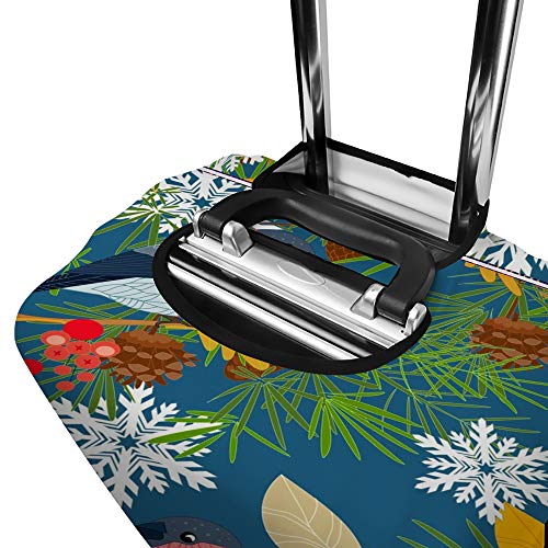 Housse de valise de voyage lavable en polyester bleu résistant à la poussière