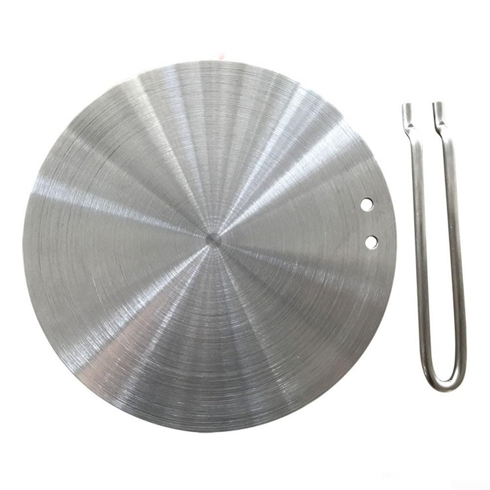 Piastra per diffusore di calore Piastra a induzione in acciaio inox Adattatore per diffusore a induzione elettrica Piastra convertitore a induzione (E)