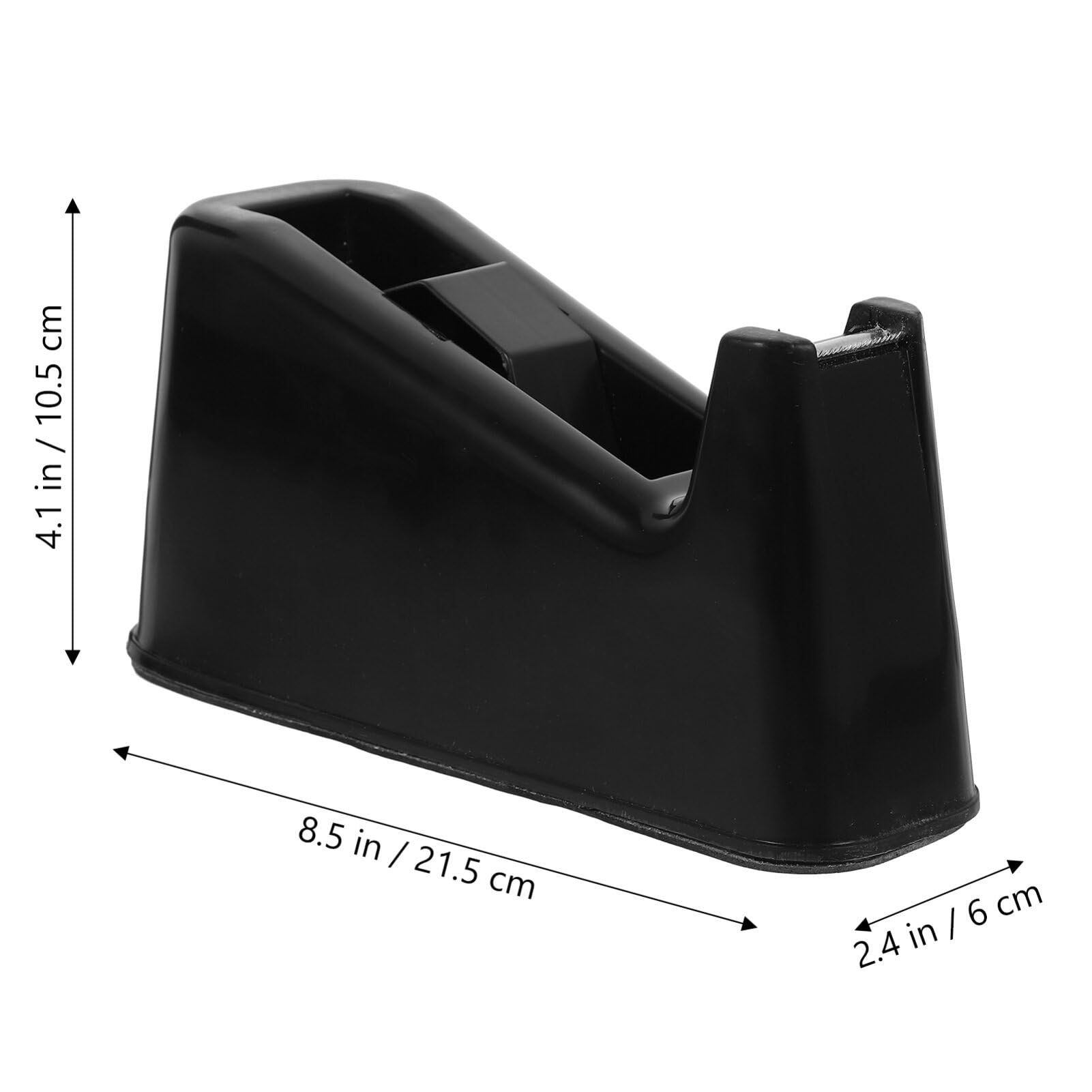 Dispenser Nastro da Tavolo Portatile in Abs Nero Taglierina