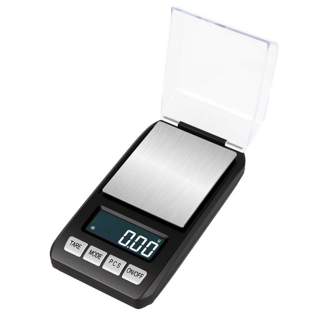 JFDBGU High Precision 0.01g/0.1g Electronic Scale Digital Pocket Jewelry Balance Gram LCD Backlight