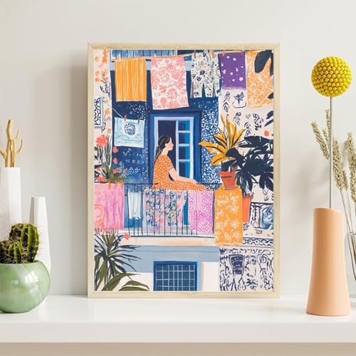5D DIY broderie diamant kit complet ronds pour s'initier facilement aux grands formats