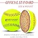 KRTOYUST® Softball Ball,Official Size Softballs,11