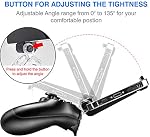 Newseego for Xbox Series S/X Controller Mobile Phone Holder, Foldable Mobile Phone Holder for Controller Phone Mount Clip Portable Game Smartphone Holder for Xbox Series S/X
