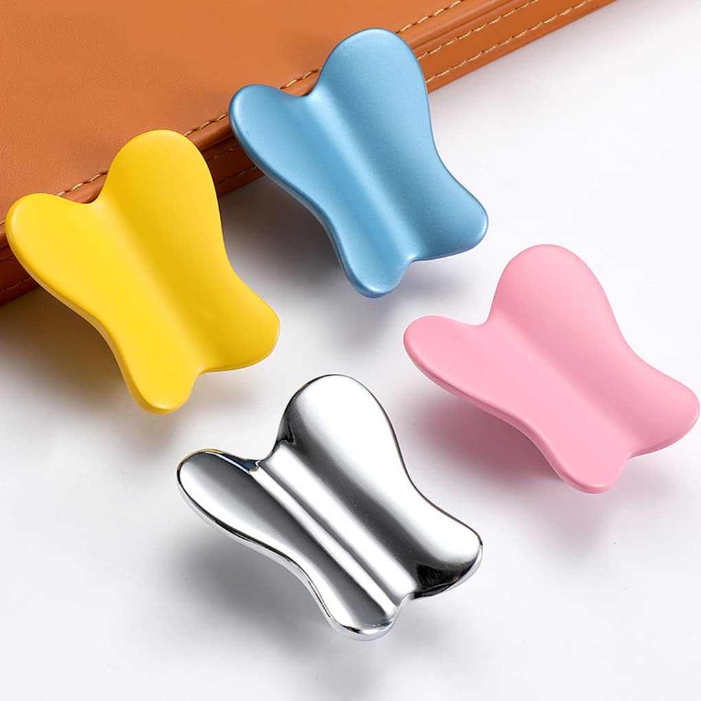 Maniglione Colorato per Armadietto Decorativa Tiretti Cameretta Bambini Design Farfalla Pomelli Armadi Lega Zinco Maniglia Cassetto Pink