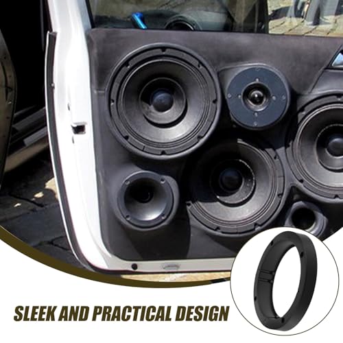 Espaciadores de altavoces de coche de 6,5 pulgadas, soporte de montaje jojofuny de plástico 4