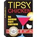 Tipsy Chicken, Drinking Party Card Game for Adults, Outrageously Fun Dares for Game Night