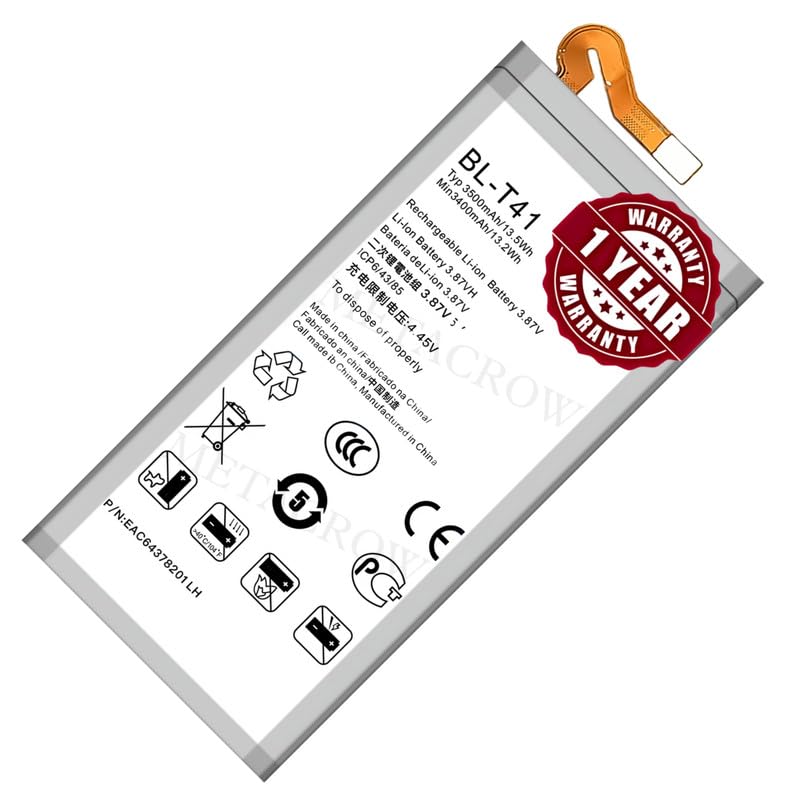 Image of Original BL-T41 Battery Compatible for LG G8 ThinQ (LM-G820, LM-G820N, LM-G820QM, LMG820QM7, LMG820UM0, LMG820UM1, LMG820UM2, LM-G820UMB) - (3500mAh) - 1 Year Warranty BC46
