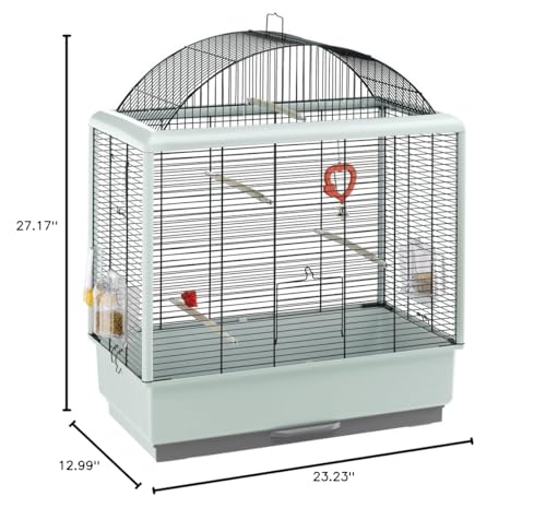 Image of Ferplast Palladio 4 Bird Cage, 59 x 33 x 69 cm, Black