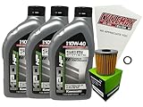 Cyclemax Oil Change Kit compatible with 1987-2023 Kawasaki KLR650 KLR 650