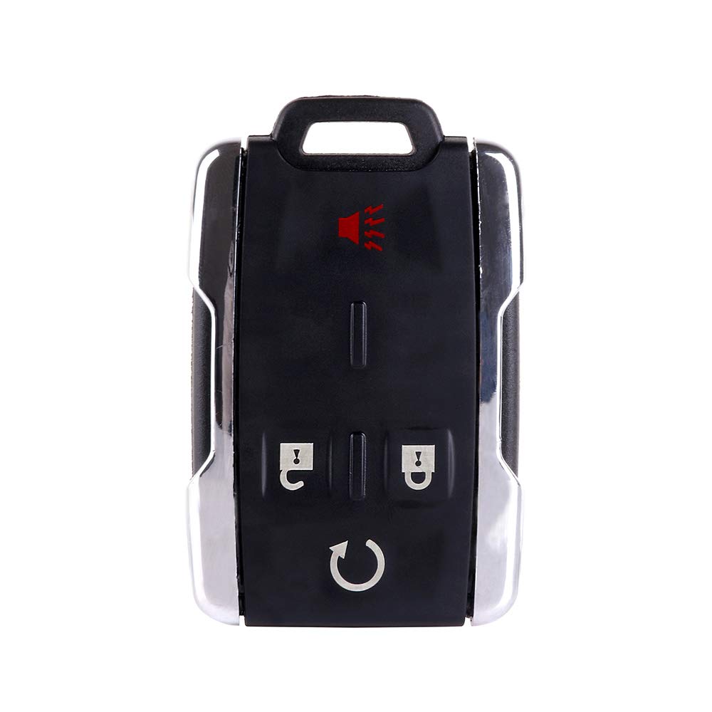 J-ACCES - Funda De Repuesto Para Llavero De Automóvil Para GM GMC Chevrolet Chevy Buick De 4 Botones Cubierta De Almohadilla De Entrada Sin Llave