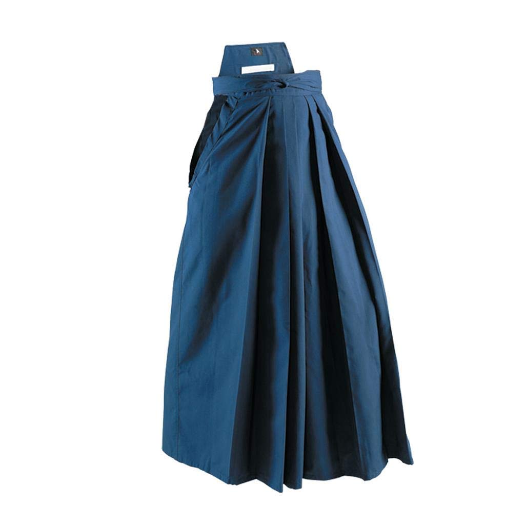 Playwell Deluxe Artes Marciales Kendo/Aikido Hakama Azul Marino - Nuevo