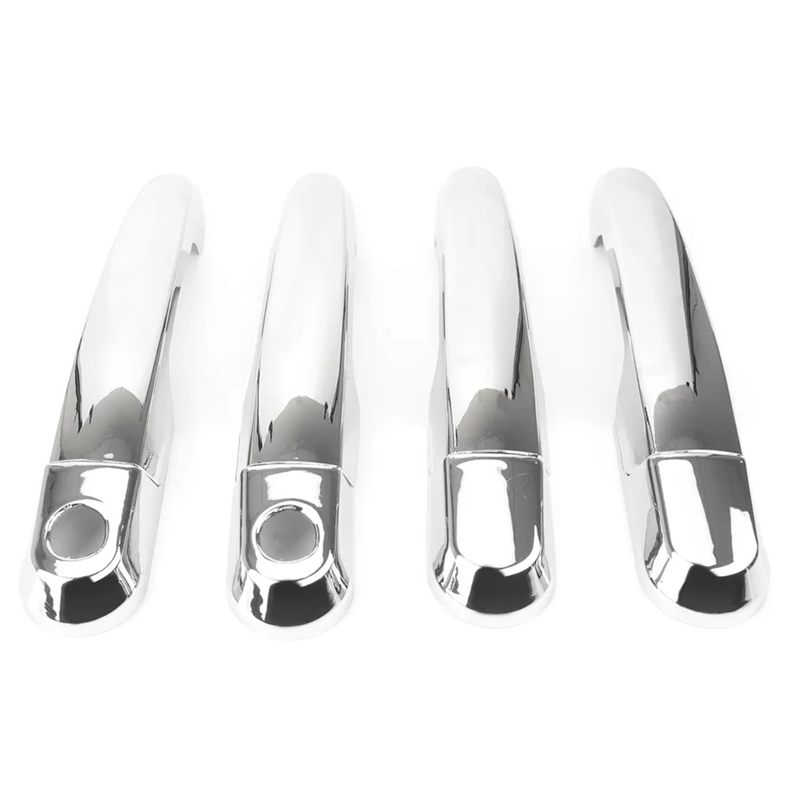 OUVECR for Hyundai for Accent 2006 2007 2008 2009 2010 8Pcs Chrome Car Exterior Door Handle Cover Decorative Trim Car Outer Door Handle