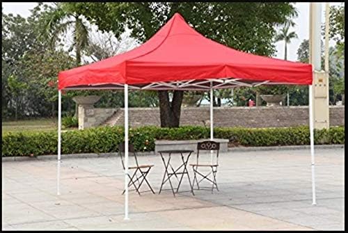 RAGYULA Heavy Duty Foldable Gazebo Tent with 4 Side Open/Pop-up Canopy Tent for Garden and Promotional Activity,10x10 ft Gazebo Tent - Multicolour