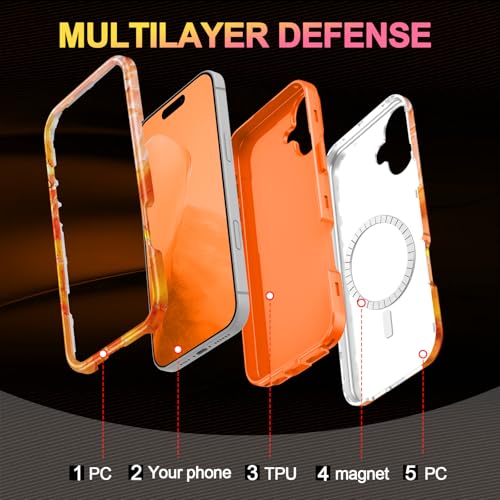 Coque iPhone 17 fine et robuste avec finition marbrée élégante - 4