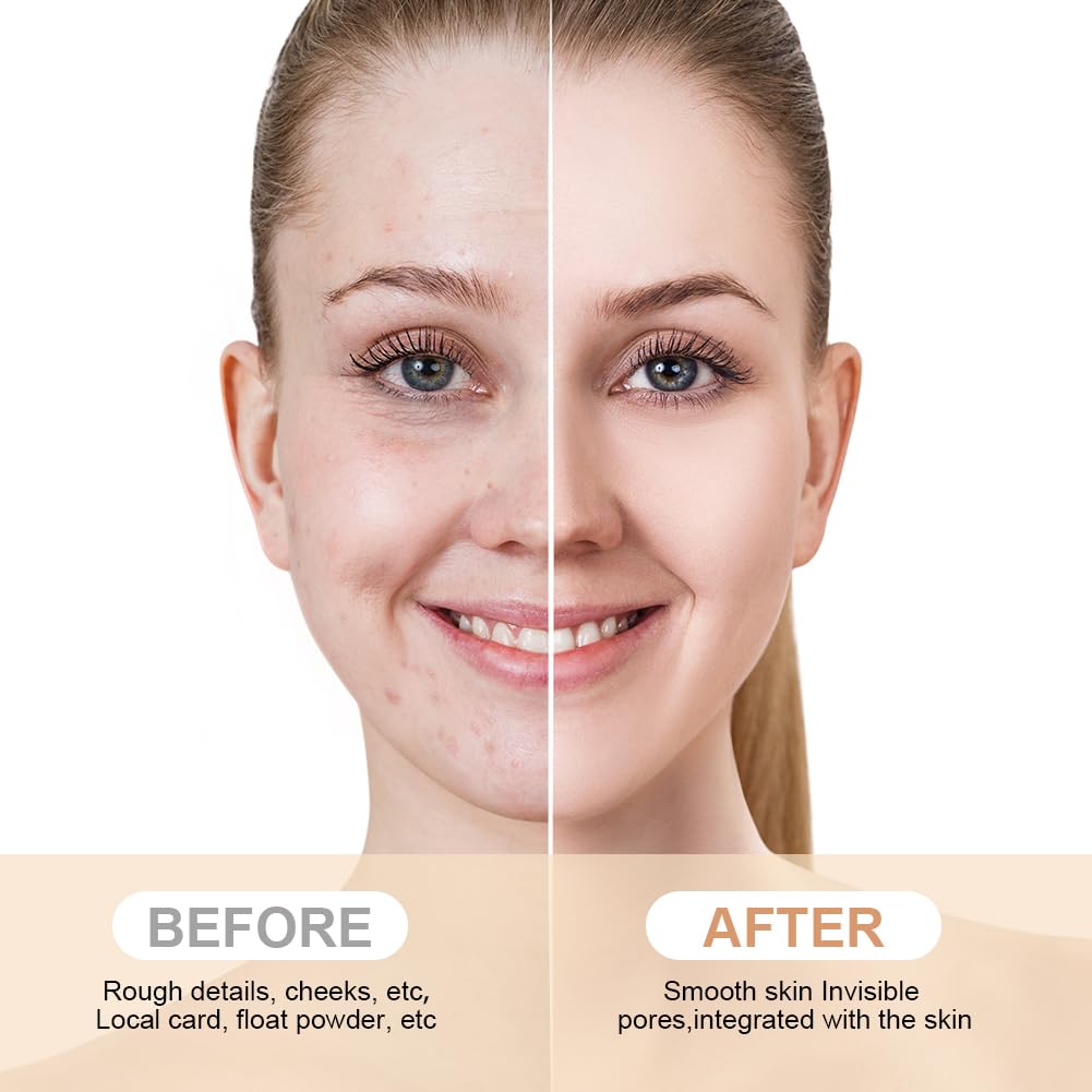 2 Pcs Mushroom Head Air Cushion, Moisturizing & Oil Control Foundation Cover Concealer - Image 3