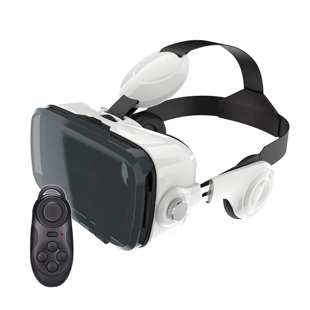 Zestaw słuchawkowy VR Wirtualny zestaw słuchawkowy, wirtualna rzeczywistość Gogle odpowiednie dla telefonów komórkowych 4.7 "-6.2", gry 3D i prezenty wideo VR dla dzieci i dorosłych