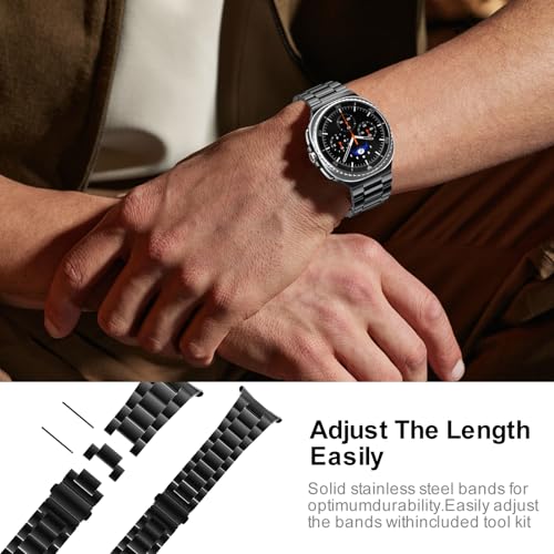SPGUARD Metal Band for Samsung Galaxy Watch 9/8 40mm/44mm/8 Classic 46mm