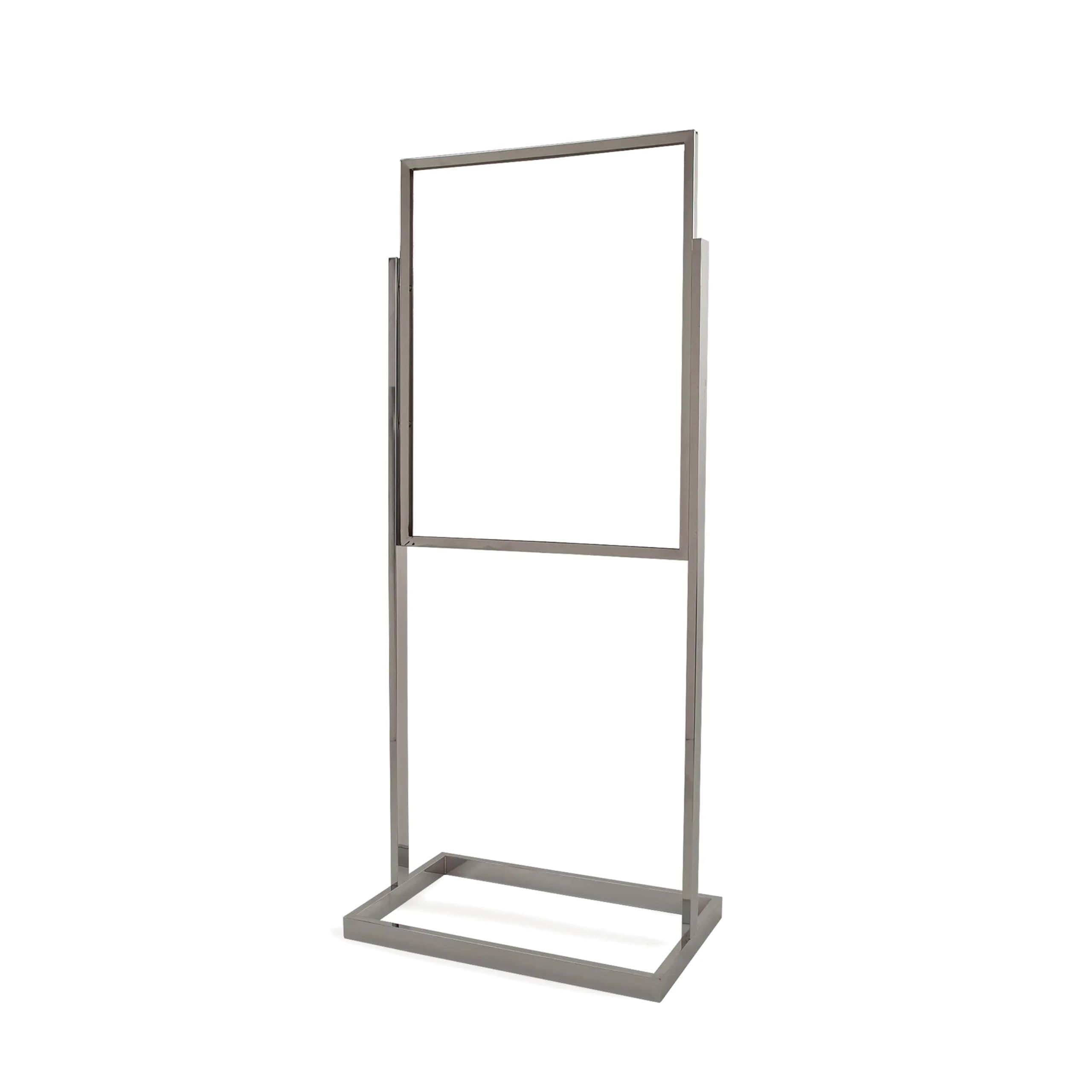 econoco BH30 Boletín signo soporte con base de tubo rectangular, 22 "x 28"