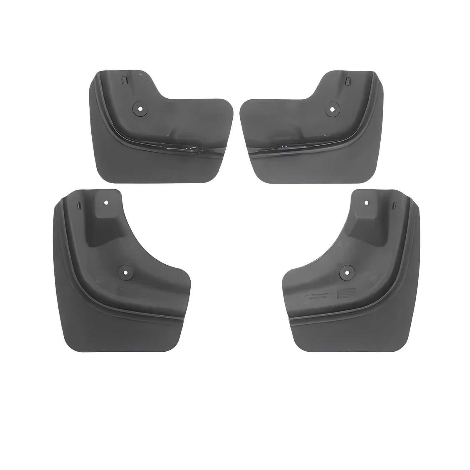 Guardabarros para Tesla Model S 2021-2024: protector contra salpicaduras de coche, repuesto 4 uds 8