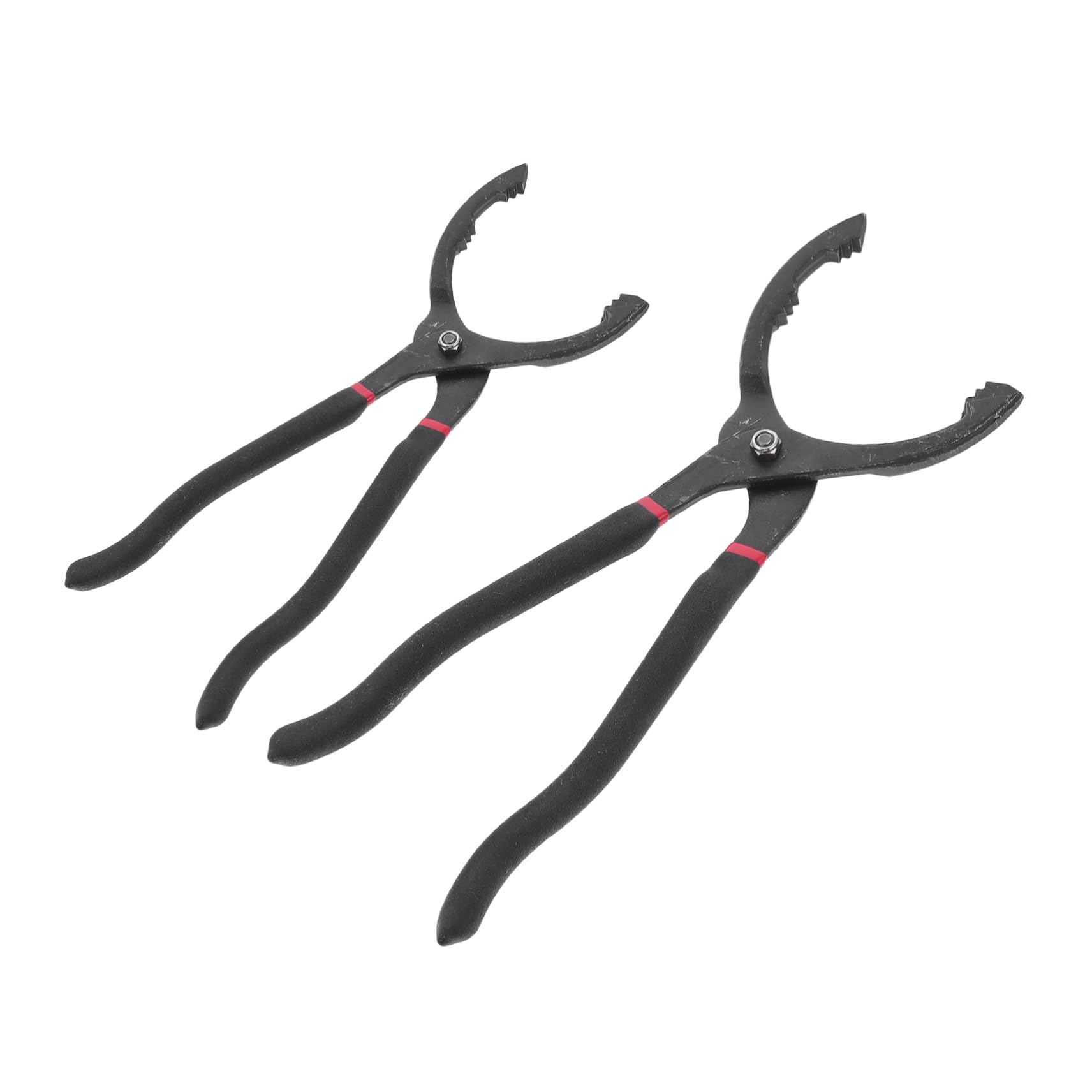 Gatuida 2pièces Pince à Outil De Démontage Réglable Compatible Plupart Des Filtres Construction Robuste Facile à Utiliser Pour Vidanges Huile