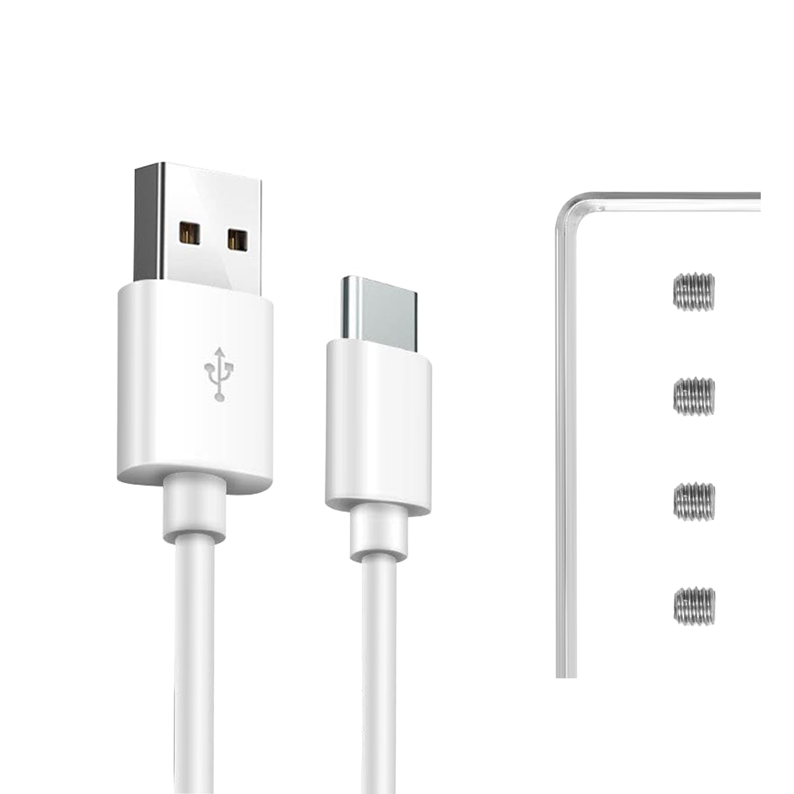 Saberforms Lightsaber Universal USB Type-C Charging Cable, Allen Key, Screws