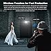 Godox 3 Pack QT400IIIM 1200Ws 2.4G TTL Speedlite Studio Flash Strobe Light Bowens Mount Kit,GN65 1/8000s HHS,Recycle in 0.01-0.9 Sec for Studio Shooting, Location and Portrait Photography