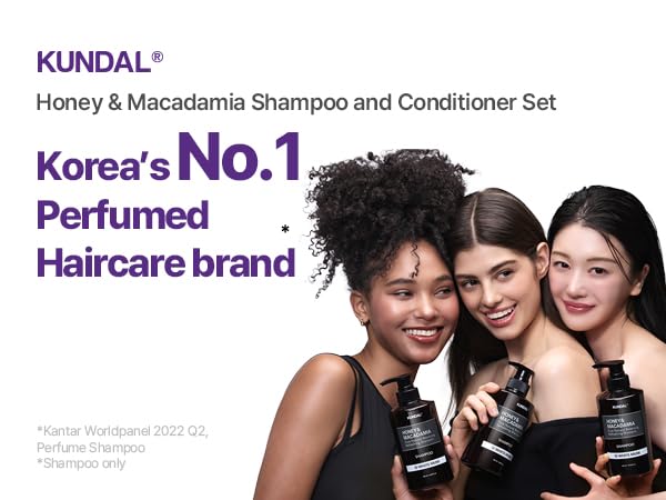 KUNDAL Honey & Macadamia Shampoo & Conditioner - Image 2