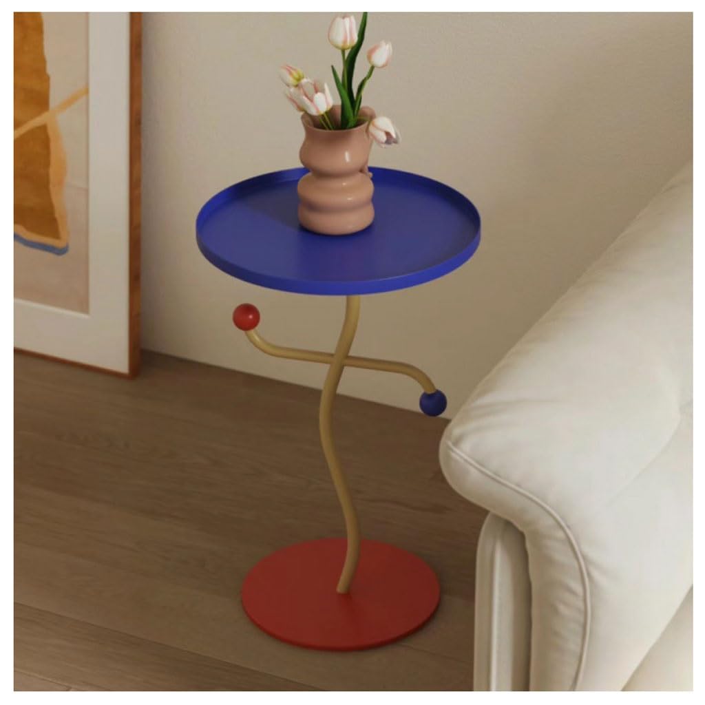 RENEESME Sofa Side Table Creative Design Living Room Sofa Side Table Corner Table Modern Simple Bedroom Storage Placement Sofas for Living Room