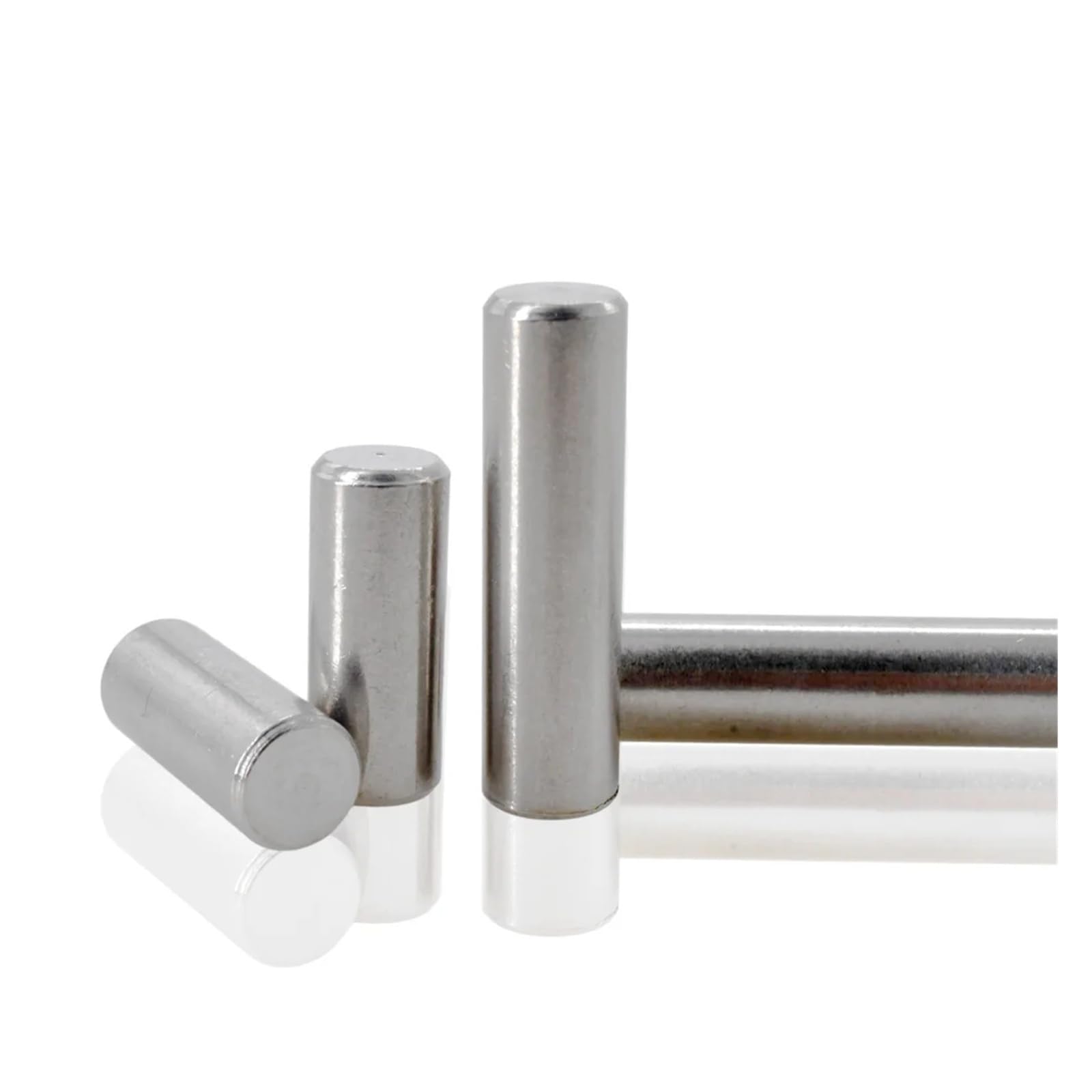 Pasador cilíndrico de Acero Inoxidable 304, Pasador de ubicación, Pasador de fijación, Juego de pasadores, Pasador sólido M1 M1.5 M2 M2.5 M3 M4 M5 M6 M8(M4 (1set))