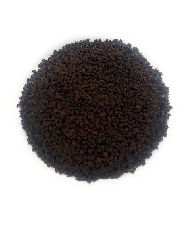 Image of Siyacha Tea Assam CTC BOPSM Second Flush Chai, 1Kg, Full-Bodied Black Granules, Robust Flavor, Bright Liquor, Ideal for Milk, Estate Packed, Authentic Indian Chai patti, Smooth Daily Blend