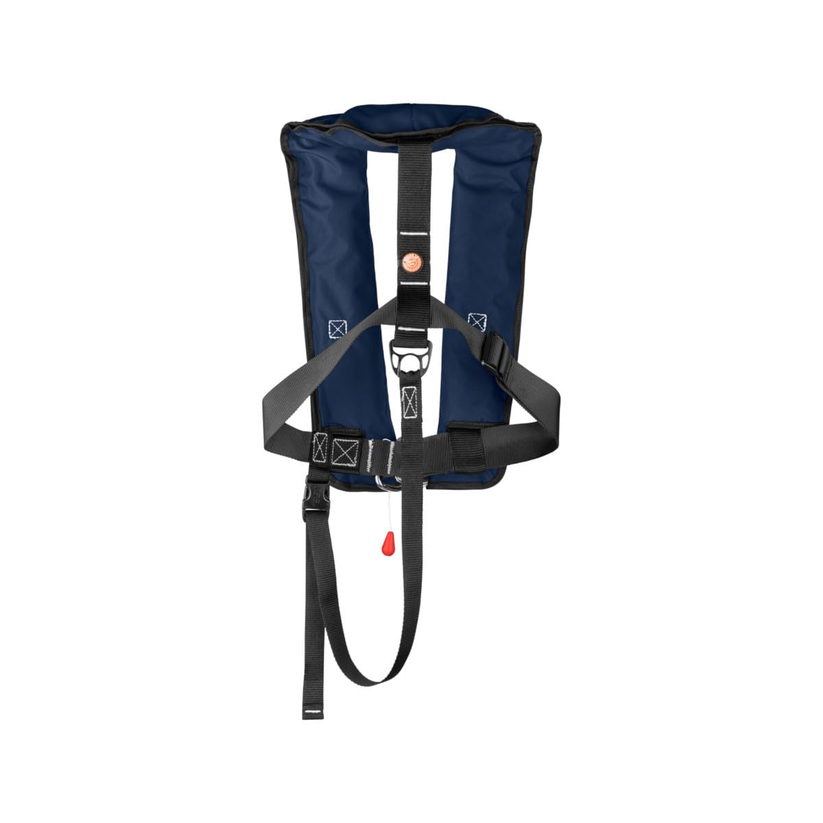 Set di 2 12skipper giubbotti di salvataggio automatici 300N ISO UML con imbragatura incl. 2 kit di manutenzione, blu navy