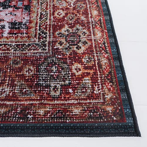 Tapete SAFAVIEH 7' x 7' Cuadrado Resistente y Lavable miniatura 4