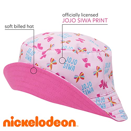 Nickelodeon Girls’ JoJo Siwa Bucket Hat – Reversible Sun Hat (Ages: 3-6) With Sunglasses2