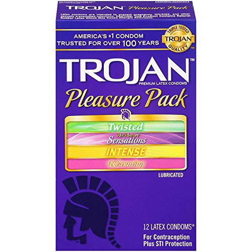 Pleasure Pack Latex Condoms, 48 Condoms