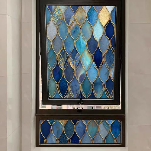 Vinilo Decorativo de Vidrio Modern Fish Scale 70x120 cm miniatura 7