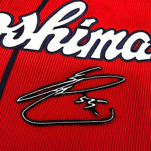 【新品未使用】直筆サイン入りユニフォーム　カープ　松山竜平選手　Lサイズ Amazon.co.jp: 広島カープ 刺繍ワッペン 松山 サイン刺繍 松山
