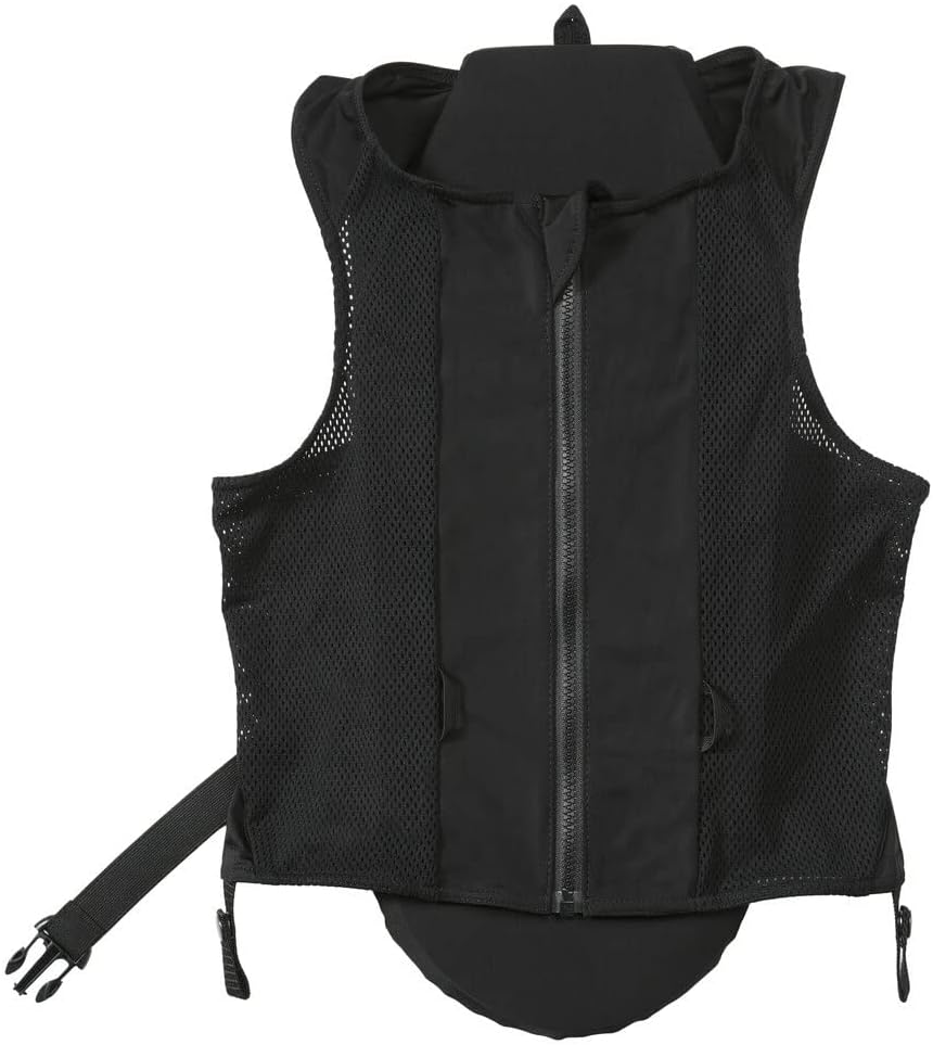 (Ekia) 3338025588683 Horse Riding Equipment EQUITH.MESH BACKPROT.AD.BK XL 991316005, oner Size, Other