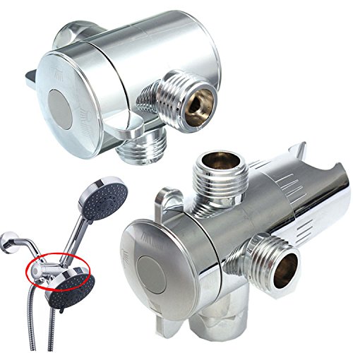 Generic 1/2 Inch Three Way Shower Head Diverter Valve Shower Arm For Shower Head Holder Amazon