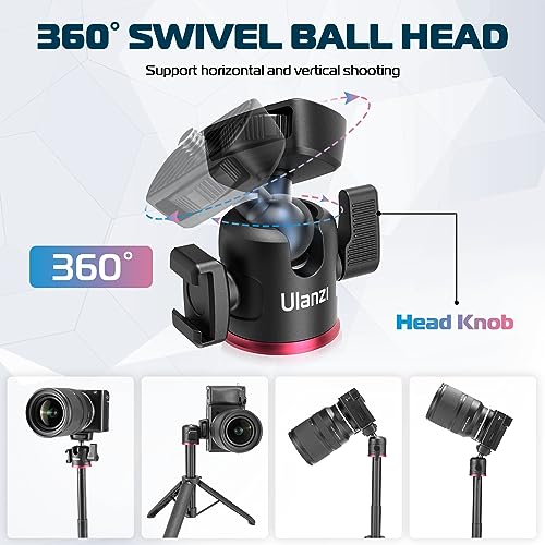 ULANZI MT-73 Extension Pole Tripod, Mini Selfie Stick