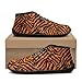 FUIALDOLG Tiger Stripes Low-top Barefoot Shoes Waterproof Wide Width Fashion Sneaker Zero Drop Sole Running Footwear Barefoot Shoes for Women Men