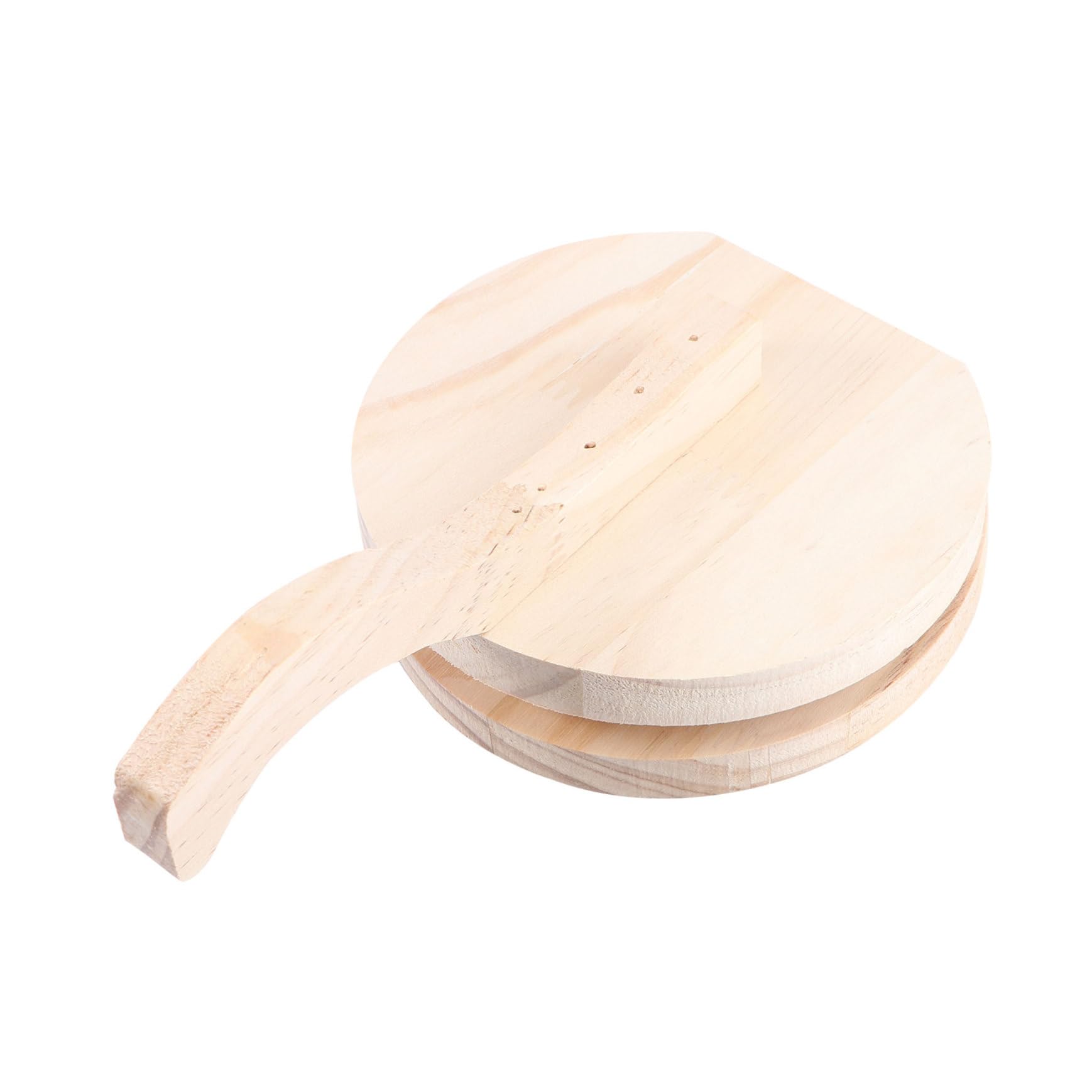 Veemoon Automatic Electric Dumpling Maker Wood Dough Presser Dumpling Wrapper Mold