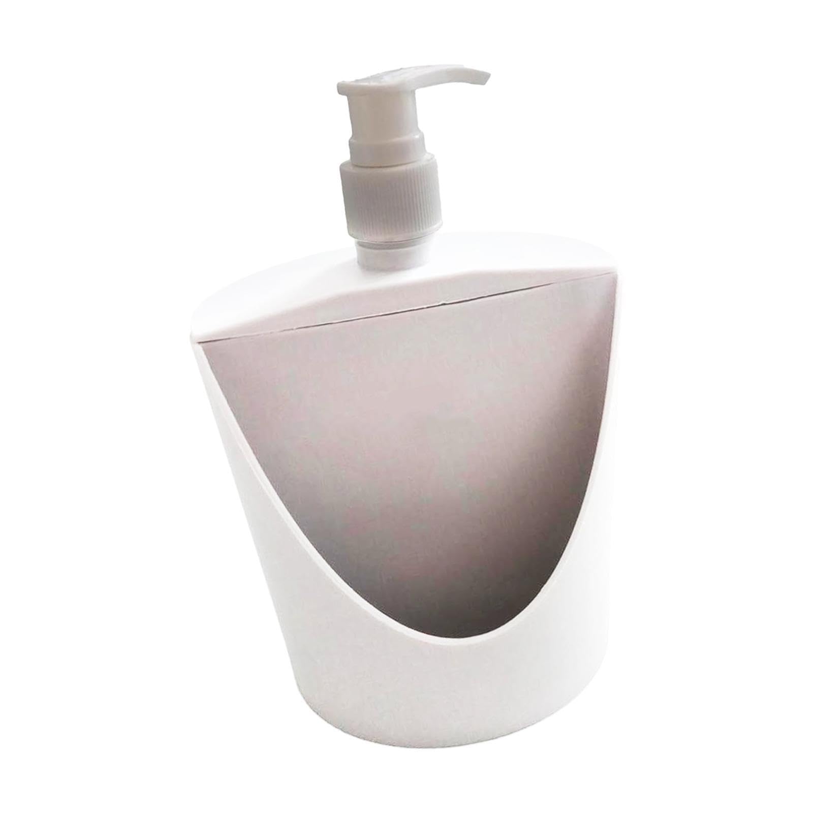 CYDZSRA Kitchen Soap Dispenser With Sponge Holder Dispensing Soap And Storing Kitchen Cleaning Items To Save Space 500ML Dispenser With Sponge Holder