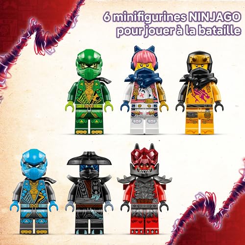 Lego Croc de tonnerre : Le Dragon Du Chaos 71832 Lego La Boite - vue 6