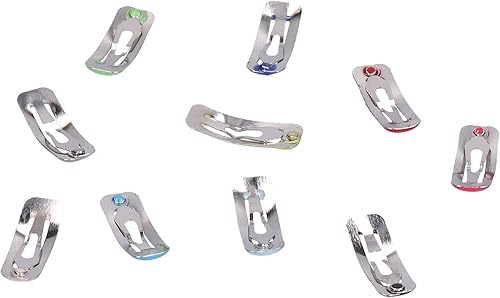 Miniatura 8 de Pinzas pequeñas para el pelo de mascotas, 50 horquillas de colores diferentes, clip de gota de agua para mascotas pequeñas para conejillos de indias