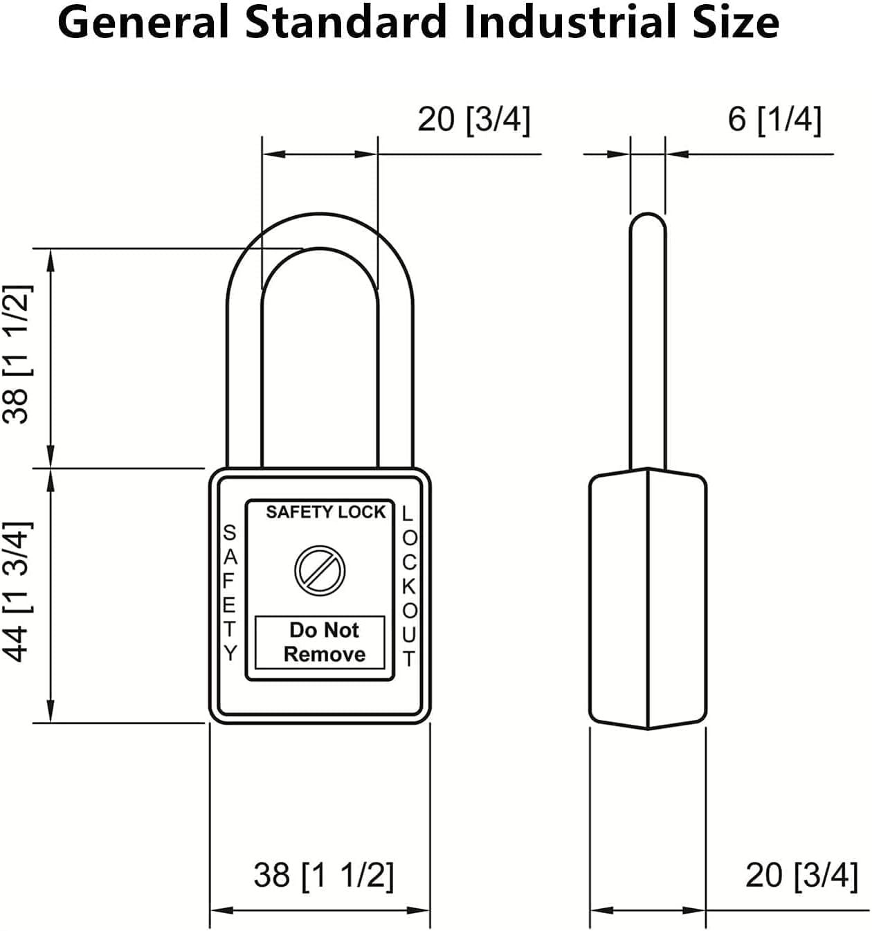 SAFBY OSHA Loto - Candado de seguridad con llave diferente, candado seguro OSHA Loto para estaciones y dispositivos de bloqueo y etiquetado (azul 1-10)