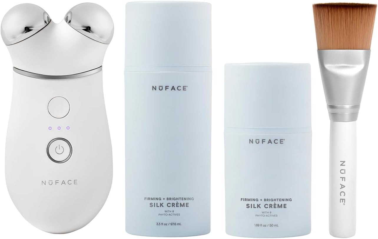 NuFACE TRINITY+ Microcurrent Facial Device Kit FDA Cleared Face
